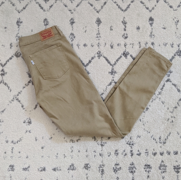 levis skinny khakis